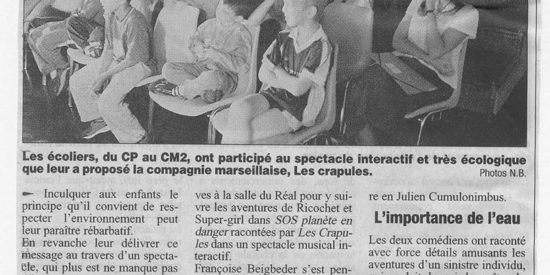 article la provence chateaurenard SOS 2004